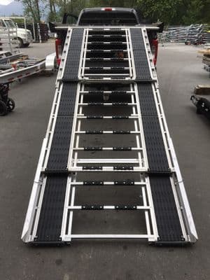 Sled deck ramp extension